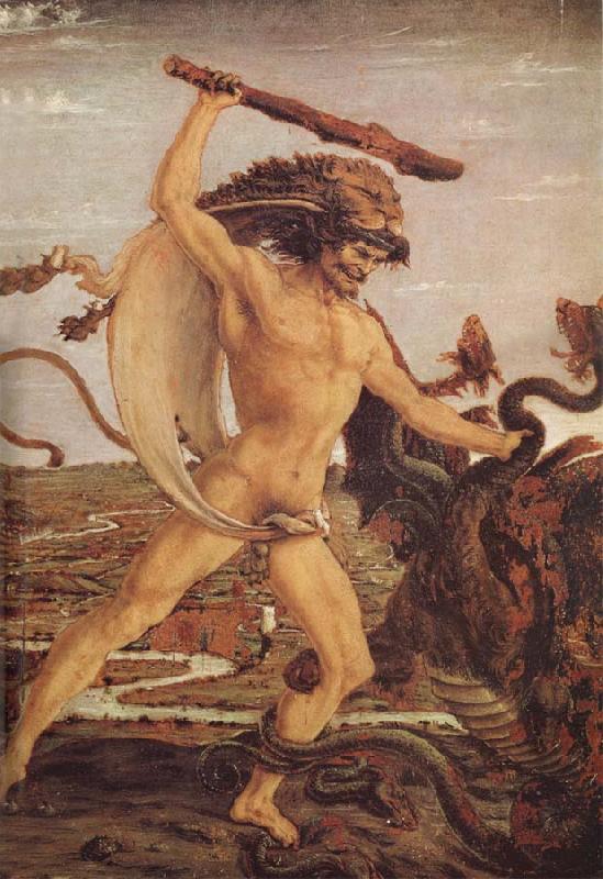 Antonio del Pollaiuolo Hercules and the Hydra France oil painting art